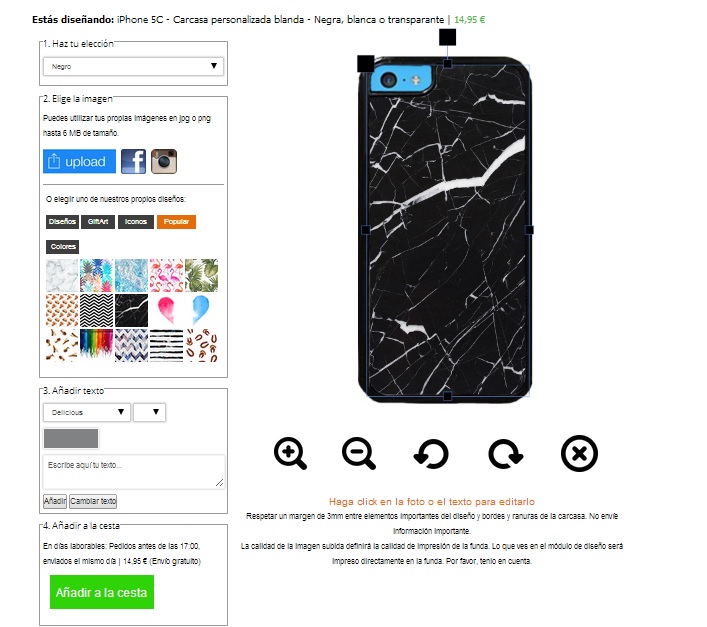 Persönliches iPhone 5C Case iPhone 5C Hülle selbst gestalten