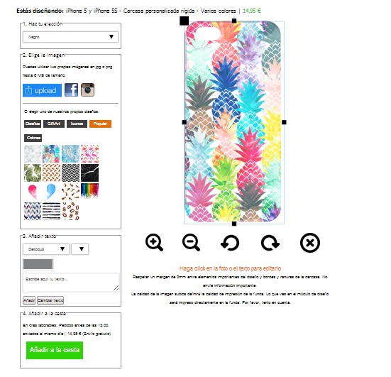 Jetzt selbst gestalten! iPhone 5C Handyhülle selbst gestalten