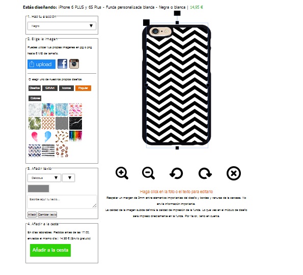 Individuelles iPhone 6 PLUS Case aus Silikon iPhone 6S PLUS Softcase