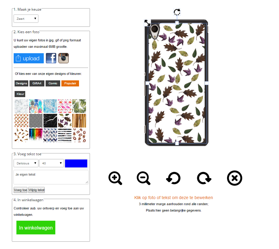 Xperia M4 Hülle selbst entwerfen Xperia M4 selbst gestaltete Hülle