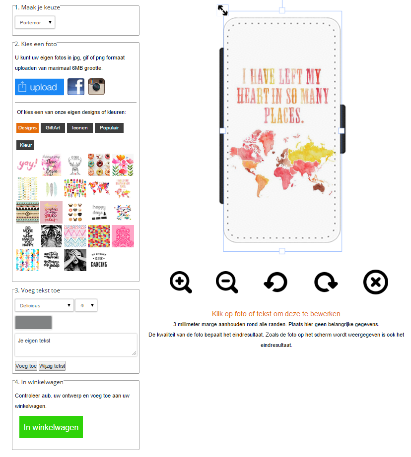 A5 Walletcase mit Foto und Text selbst gestalten Galaxy A5 Portemonnaie selbst gestalten