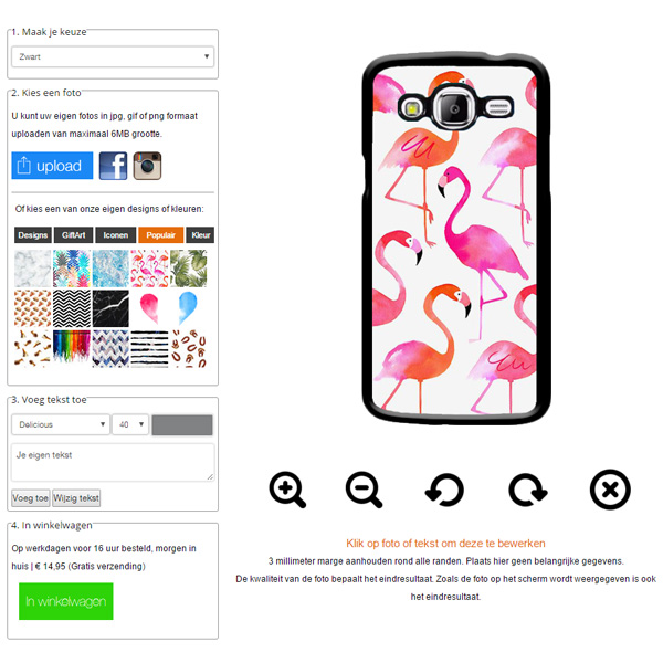 Samsung J5 Hülle selber bedrucken Galaxy J5 Hardcase selbst gestalten