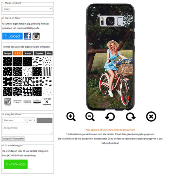 Selbst gestaltetes S8 PLUS Case. Kostenloser & schneller Versand!