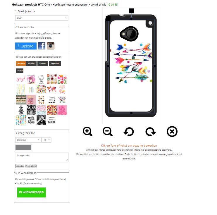 Einzigartiges HTC One Case. HTC One Hardcase selber machen
