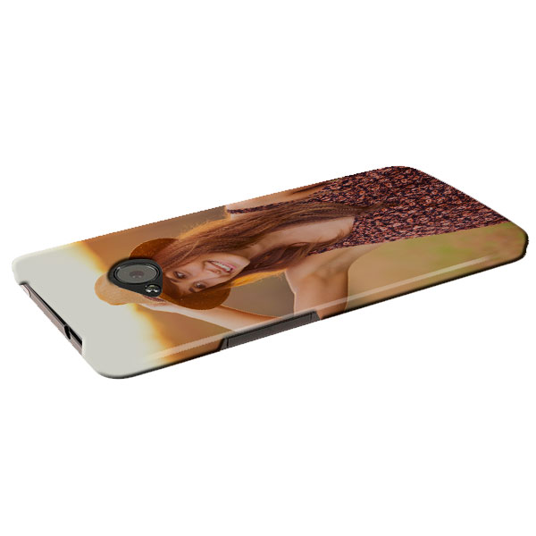 HTC One Hardcase Hülle selbst gestalten HTC one Handyhülle mit Foto rundum bedruckt