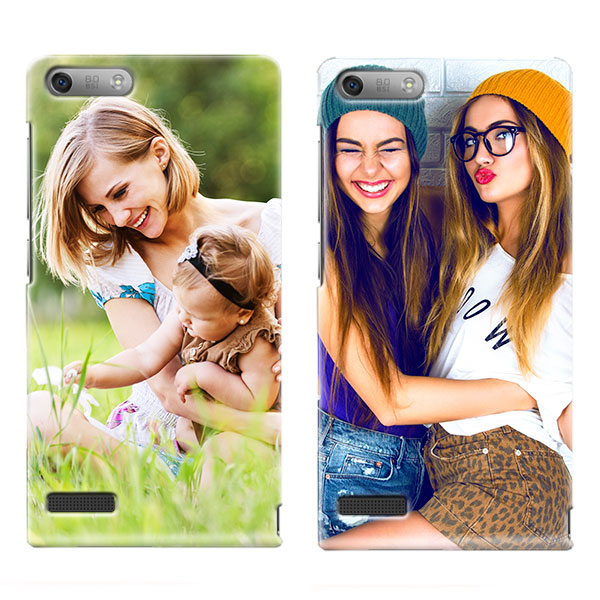 Huawei Ascend G6 Handyhülle mit Foto Huawei G6 Hülle selbst gestalten schwarz