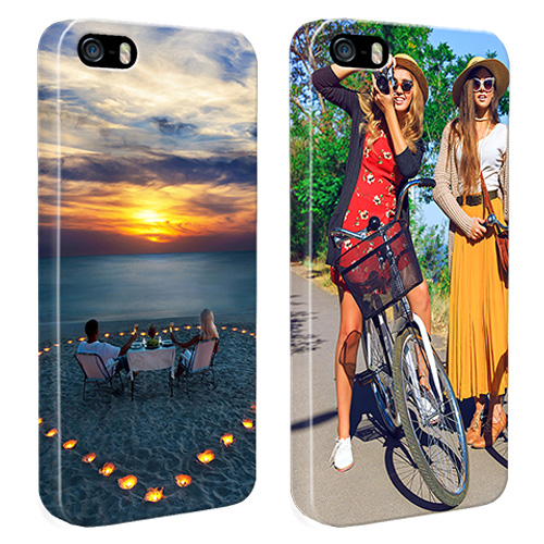 iPhone SE Hardcase rundum bedruckt iPhone SE Hülle selbst gestalten