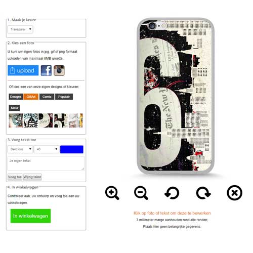 iPhone Handy Case selbst gestalten iPhone 6 Ultralight Hülle mit Foto selbst gestalten