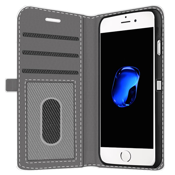 iPhone 7 Plus Portemonnaie Handyhülle mit Foto. iPhone 7 Plus Wallet Case mit Foto