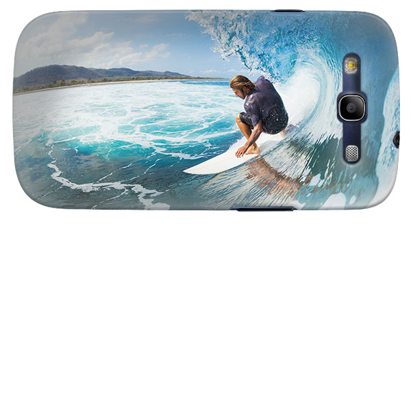 Samsung Galaxy S3 Hülle selbst gestalten mit Foto und Text Samsung Galaxy S3 Hardcase gestalten