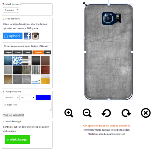 Handyhülle mit Foto Galaxy S6 Edge Hülle selbst gestalten